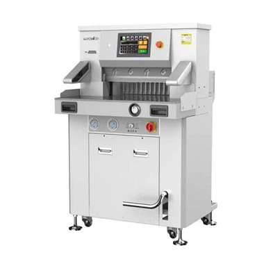 Hochleistungs-Mute-hydraulisch programmierte Papierschneidemaschine